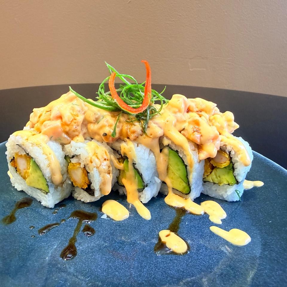 Flameado de salmón